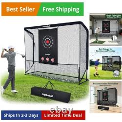 Filet de golf pour frapper des balles réelles, entraînement au putting en intérieur