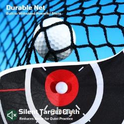 Filet de golf pour frapper des balles réelles, entraînement au putting en intérieur