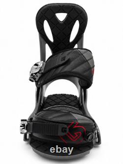 Fixations de snowboard Burton Mission Small gris gunmetal neuf en boîte
