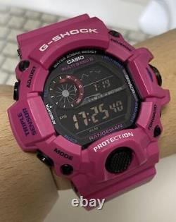 G-shock/limited/gw-9400srj/radio Wave/solar/watch/range Man/purple Watch Wrist