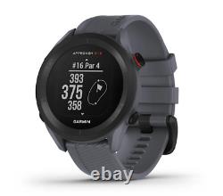 Garmin Approach S12 Montre intelligente GPS de golf avec télémètre Granite Blue #010-02472-01