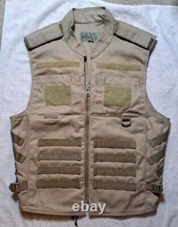 Gilet de tir Crye Precision khaki taille homme grand utilitaire