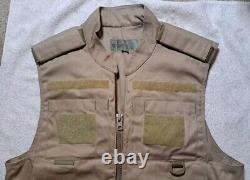 Gilet de tir Crye Precision khaki taille homme grand utilitaire