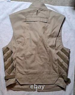 Gilet de tir Crye Precision khaki taille homme grand utilitaire