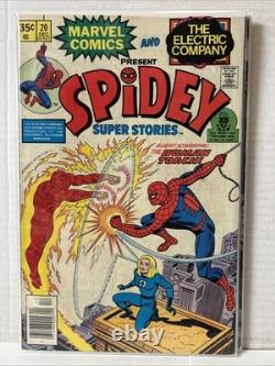 Gros lot de 21 bandes dessinées Spidey Super Stories entre le n° 6-56 Tous âges Époque de bronze