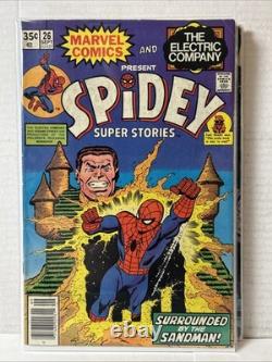 Gros lot de 21 bandes dessinées Spidey Super Stories entre le n° 6-56 Tous âges Époque de bronze