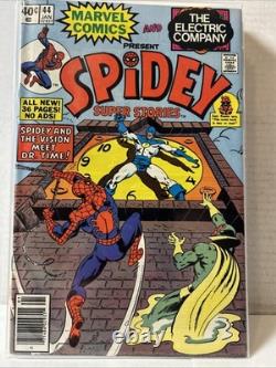 Gros lot de 21 bandes dessinées Spidey Super Stories entre le n° 6-56 Tous âges Époque de bronze