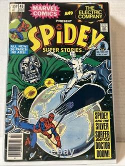 Gros lot de 21 bandes dessinées Spidey Super Stories entre le n° 6-56 Tous âges Époque de bronze