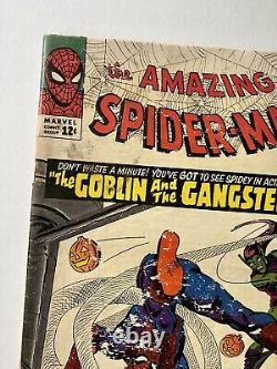 INCROYABLE SPIDER-MAN #23 Marvel 1966 3ème Apparition de Green Goblin ! GD/VG Ranges