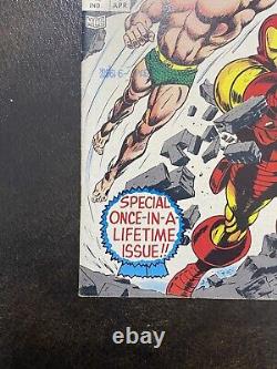 Iron Man Sub Mariner #1 1968 Marvel Comics FN Range? LIVRE CHAUD