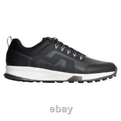 J. Lindeberg Hommes Chaussures de Golf Sans Clous Range Finder Noires 24 Moyen 46 NEUVES
