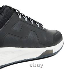 J. Lindeberg Hommes Chaussures de Golf Sans Clous Range Finder Noires 24 Moyen 46 NEUVES