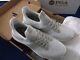 Johnnie-o Chaussure De Course En Tricot Blanc Taille 13 $168 Nib