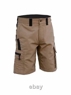 Kitanica Homme Gamme Short Nylon Coton Relaxed Fit Tactical Short Avec 8 Poches