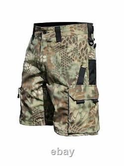 Kitanica Homme Range Short Kryptek Nylon Cotton Tactical Short Avec 8 Poches