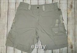 Kitanica Men’s Size 38 Range USA Made Tan Cargo Shorts Poches