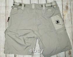 Kitanica Men’s Size 38 Range USA Made Tan Cargo Shorts Poches