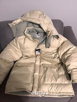 La parka Brooks Range de The North Face pour hommes taille XL, couleur gravier beige, NWT