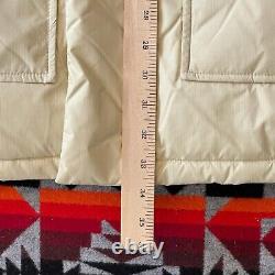 La veste Brooks Range Parka de The North Face pour hommes, taille moyenne, couleur beige gravier, neuf avec étiquette (NWT) D3