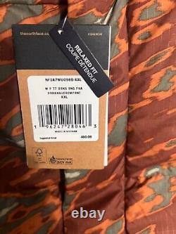 La veste parka Brooks Range XXL 77 pour hommes de The North Face imprimée Glacier Camo foncé