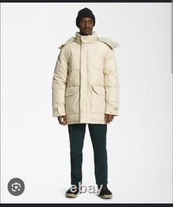 Le North Face 77 Brooks Range Parka Manteau Taille XL Gravier Beige NWT 450 $