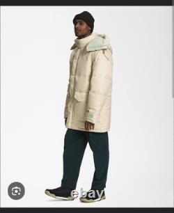 Le North Face 77 Brooks Range Parka Manteau Taille XL Gravier Beige NWT 450 $