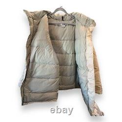 Le manteau parka Brooks Range 77 The North Face pour hommes taille XL beige gravier NWT neuf 400 $