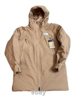 Le manteau parka en duvet The North Face Mountain Range couleur brun tan taille medium pour homme