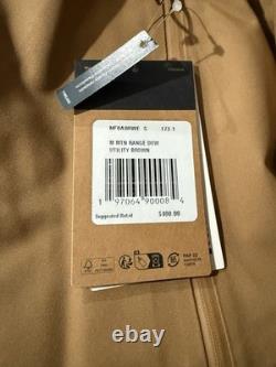 Le parka en duvet The North Face MTN Range Utility Brown pour homme, taille petite, coupe décontractée