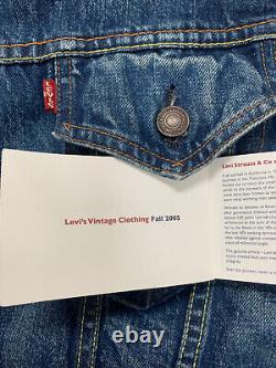 Levis Vintage Vêtements LVC Capital E Veste 70505-9026 Frank Made USA Levi's XL