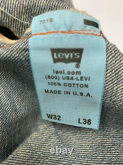 Levis Vintage Vêtements LVC Vault Piece 1915 201 Jeans Levi's USA 177 Denim Levi
