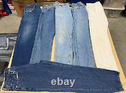 Lot De 25 Levi’s Denim Jeans And Shorts Modern/vintage Wholesale