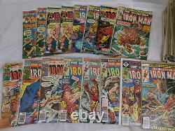 Lot De 88 Comics Iron Man #24 À #200 Gamme La Plus Moyenne Année F/vf Bronze Âge