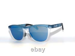 Lunettes de soleil Oakley 9284-09 Frogskins Range Stonewash Polarized Prizm Deep Water