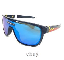 Lunettes de soleil Oakley Crossrange OO9387-1031 Snapback Navy avec verre Prizm Sapphire