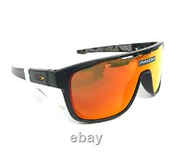 Lunettes de soleil Oakley Crossrange Shield OO9387-0931 Noir mat avec verres Prizm Ruby