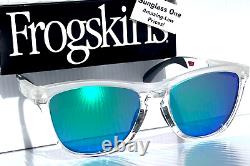 Lunettes de soleil Oakley FROGSKINS RANGE Crystal Clear POLARIZED Galaxy Jade Lens 9284