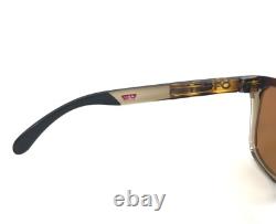 Lunettes de soleil Oakley Frogskins Gamme OO9284-0755 Tortue Brune avec Prizm Tungstène