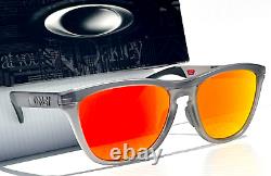 Lunettes de soleil Oakley Frogskins Mat Grey Smoke POLARISÉ Galaxy RUBY Lens 9284