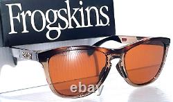 Lunettes de soleil Oakley Frogskins RANGE en écaille de tortue marron POLARISÉES PRIZM Bronze 9284-07