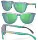 Lunettes De Soleil Oakley Frogskins Range - Lilas Transparent/prizm Jade (pdsf 196,00 $)