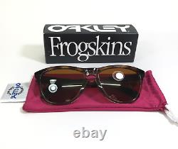 Lunettes de soleil Oakley Frogskins Range OO9284-0755 Tortue Marron Verre Tungstène Prizm