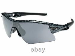 Lunettes de soleil Oakley Radar Range OO9056-0335 en fibre de carbone noir / iridium noir