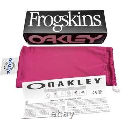 Lunettes de soleil POLARISÉES Oakley Frogskins Range OO9284-0955 Stonewash PRIZM Deep H2O