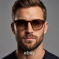 Lunettes de soleil designer Range Rover RRS303 TRT pour homme, écaille de tortue, rondes, polarisées, 51 mm