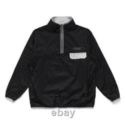 Maison de golf Malbon sur le quart Anorak BLACK