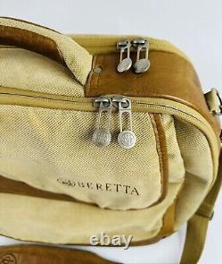 Mallette de voyage Beretta pour le tir en cuir brun étui de transport sac à bandoulière