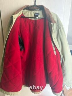 Manteau Patagonia Nuevo Range S en toile de canard rouge doublé d’occasion