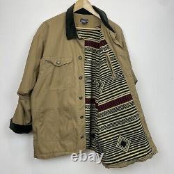 Manteau Vintage Patagonia Nuevo Range 1988 Veste de Grange Fabriqué aux États-Unis Aztec Rare VTG