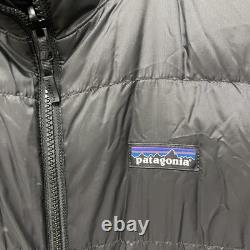 Manteau en duvet Patagonia pour homme S noir manteau matelassé gamme Frozen 700 remplissage avec capuche zippée